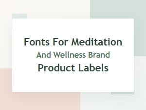 Soothing Scripts for Wellness Labels